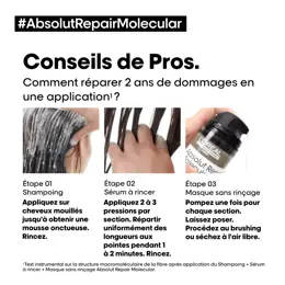 L'Oréal Professionnel Serie Expert Absolut Repair Molecular Shampoing 500ml