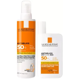 La Roche Posay Anthelios UV-MUNE 400 Invisible Fluid SPF50+ 50 ml + Invisible Spray SPF50+ 200 ml
