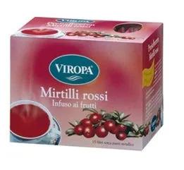 Viropa Mirtilli Rossi Infuso Ai Frutti 15 Bustine Con Filtro