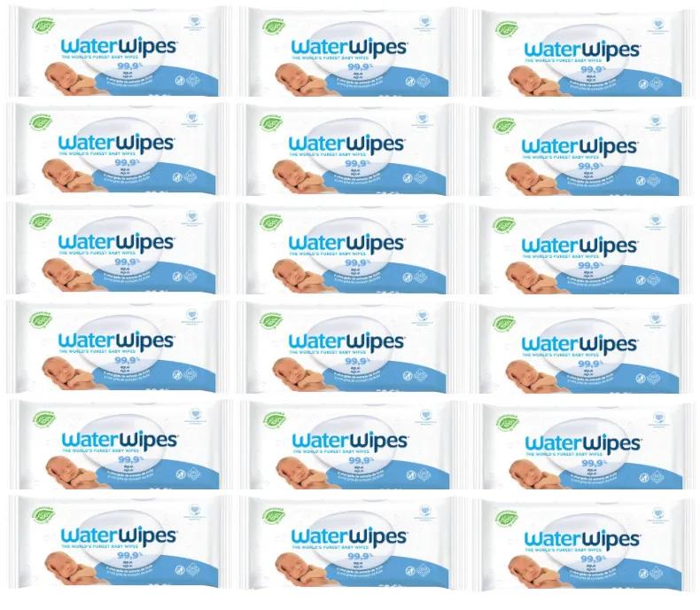 Waterwipes Lingettes pour bébé 18x60 unités