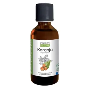 Olio vegetale biologico di Karanja per aromaterapia e fitoterapia Propos' Nature 50ml