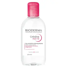 Bioderma Créaline H2O TS Eau Micellaire Peaux Sensibles Très Sèches 250ml