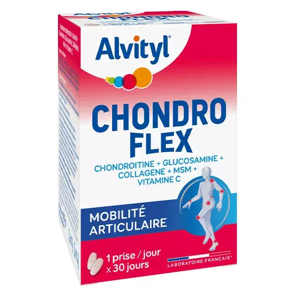 Alvityl Chondroflex Mobilité articulations dès 18 ans 60 comprimés