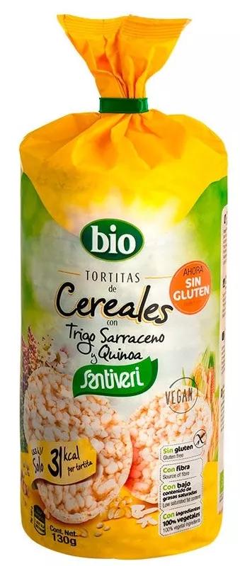 Santiveri Tortitas Cereal Sin Gluten Bio 130 gr