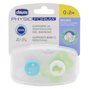 Chicco Physio Micro Ciuccio +0m Drago Coronna Lotto di 2