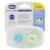 Chicco Physio Forma Chupete de Silicona Fisiológico Micro Pack de 2 Dragón Corona (0-2 meses)