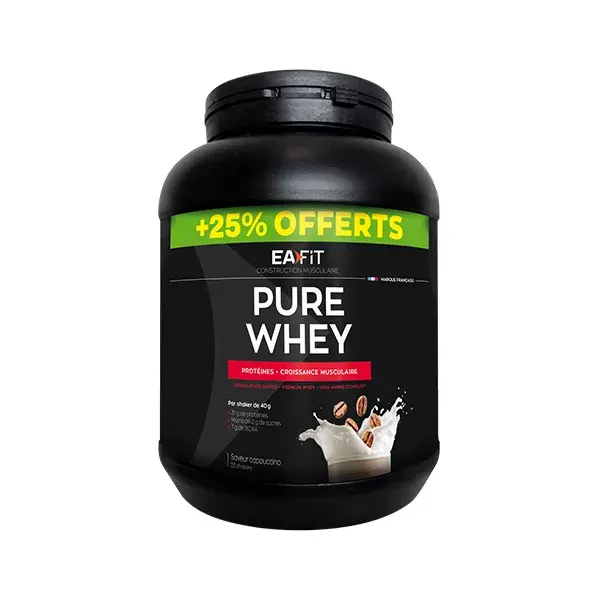 Eafit Pure Whey Proteine gusto Cappuccino 750g + 25% Offerto
