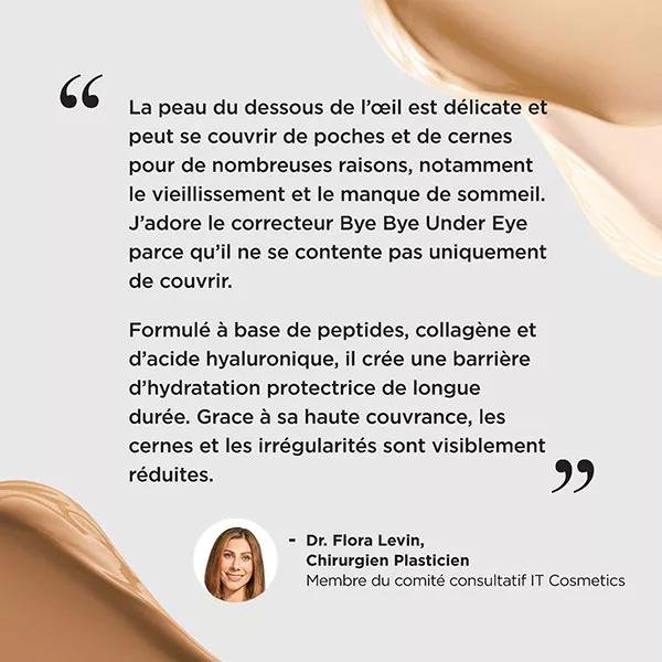 Corrector antiedad para ojeras Bye Bye de IT Cosmetics, n.° 30.5, bronceado, 12 ml