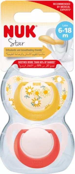 Tommee Tippee Chupete Forma de Pecho Niño Marrón 4uds