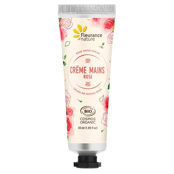Fleurance Nature Crème Mains Rose Bio 30ml