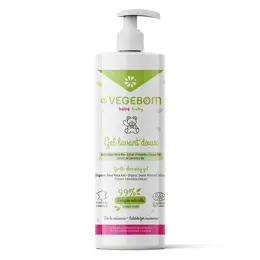 Vegebom Gamme Bébé Gel Lavant Doux Flacon Pompe 400ml