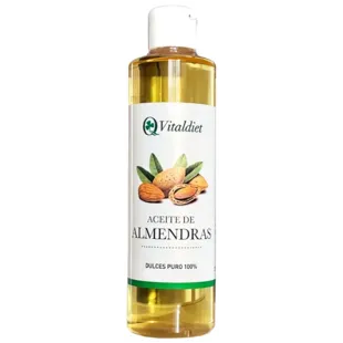 Vitaldiet Óleo de Amêndoa Doce 100% Puro 250 ml