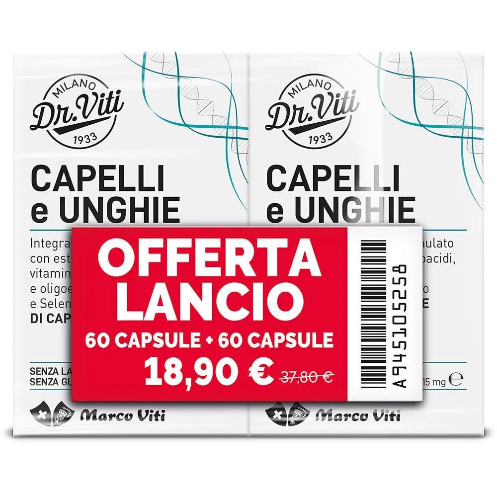 Dr. Viti Capelli e Unghie Bipack 60+60 Capsule BIPACCO