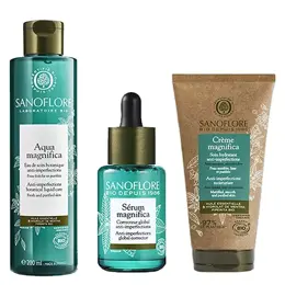 Sanoflore Magnifica routine BIO peaux mixtes à grasses et à tendance acnéique