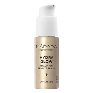 Siero al peptide ialuronico Mádara Hydra Glow, 30 ml