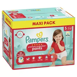 Pampers Premium Protection Pants Maxi Pack T5 (12-17 Kg)