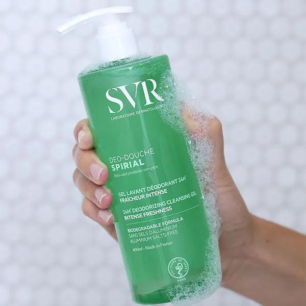 SVR SPIRIAL DEO DOUCHE Gel Desodorante Limpiador 400ML
