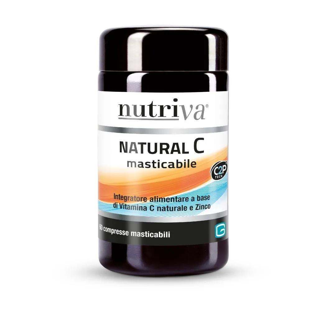 Nutriva Natural C Integratore 60 Compresse Masticabile