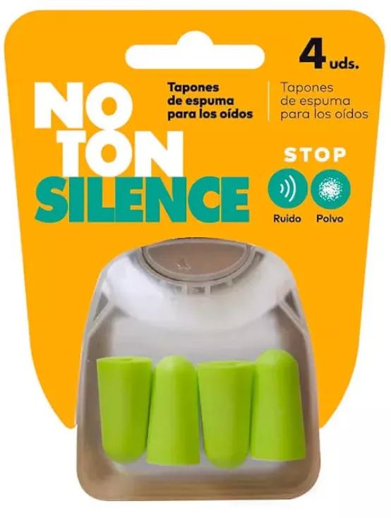 Noton Silence Tapones de Espuma para Oídos 4 uds