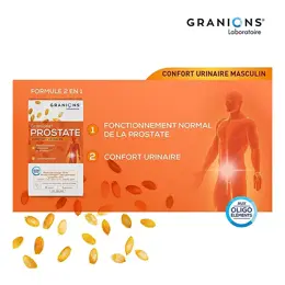 Granions Prostate Lot de 2 x 40 gélules