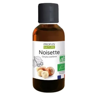 Olio vegetale biologico di nocciola per aromaterapia e fitoterapia Propos' Nature 50 ml