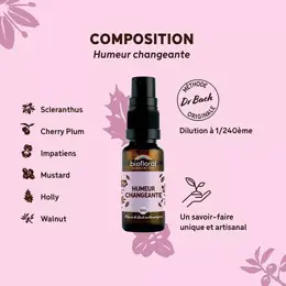 Biofloral Humeur Changeante Spray Bio Demeter Spray Emotions 20 Ml