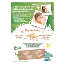 Modilac Mes Céréales Bio Vanille +6m 250g
