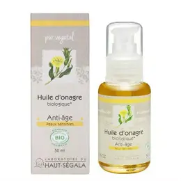 Haut-Ségala Les Huiles Végétales d'Onagre Vierge Biologique 50ml