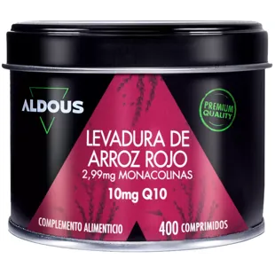 Aldous Red Yeast Rice with Coenzyme Q10 400 Tablets