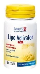 LongLife Lipo Activator Plus Integratore Controllo Peso Corporeo 30 Tavolette