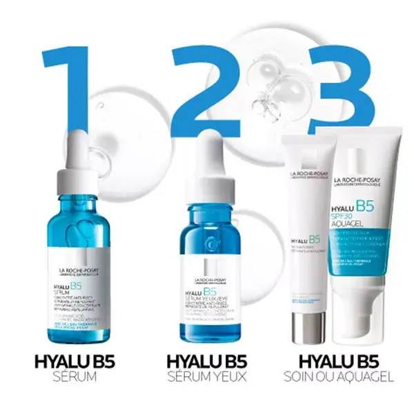 La Roche Posay Hyalu B5 Repairing Anti-Wrinkle Serum Set 50ml + Free Hyalu B5 Eye Serum 5ml