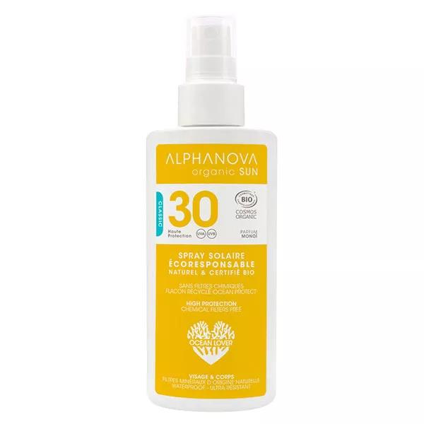 Alphanova Sun Spray Solar Bio SPF30 Bio 125ml