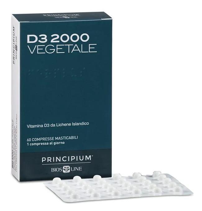 Biosline Principium D3 2000 Vegetale 60 Compresse