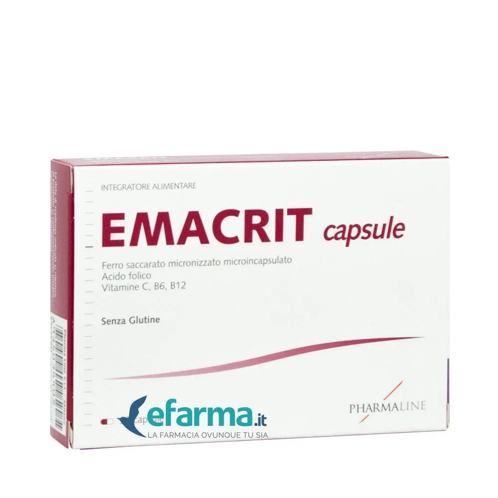 Emacrit Integratore Ferro 30 Capsule