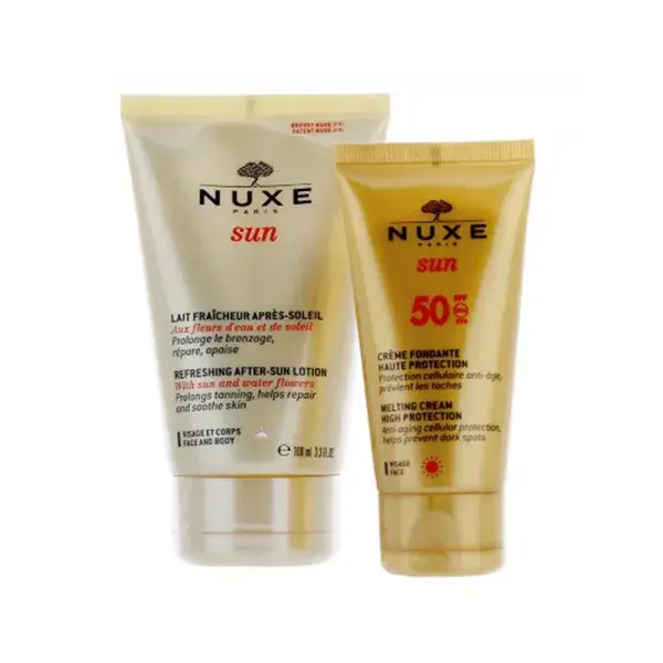 Nuxe Sun Gift Set Sun Cream SPF50 50ml + After Sun 100ml 