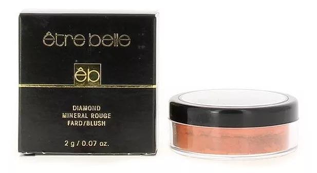 Etre Belle Diamond Mineral Blush vermelho à base de minerais 02