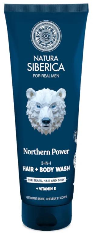 Natura Siberica Men Wild Arctic Gel 3 in 1 200 ml