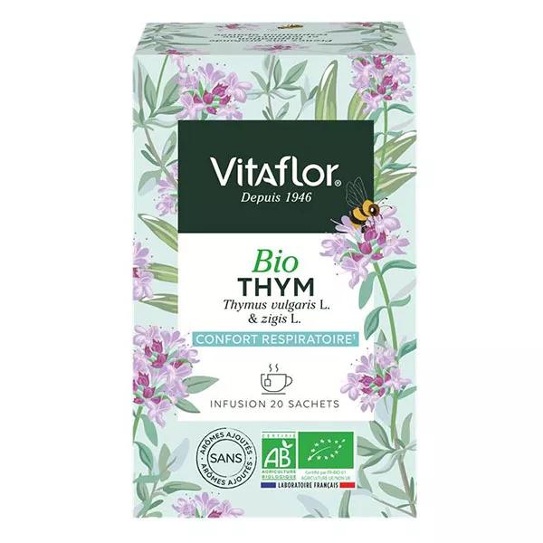 Tomillo t orgnico de Vitaflor confort respiratorios 18 sobres