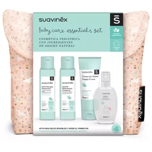Sac de voyage Suavinex en tissu rose