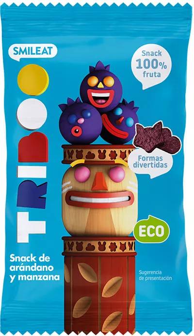 Triboo snacks de fresa y manzana 100% fruta ecológico desde 3 años