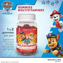 Granions Gummies Multivitamines Pat Patrouille 60 gummies