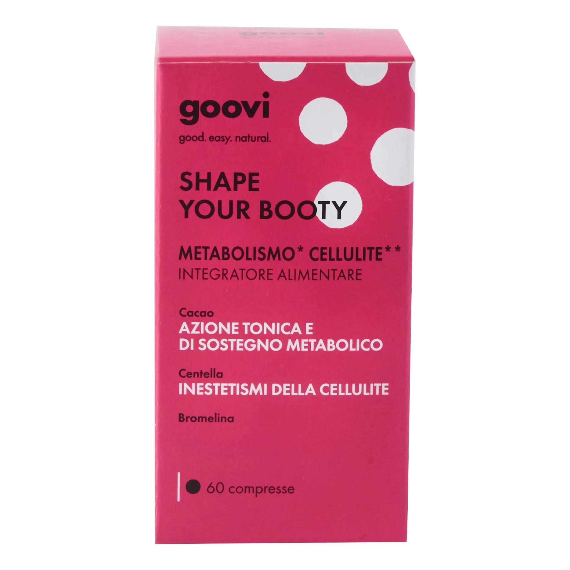 Goovi Shape Your Booty Integratore Anticellulite 60 Compresse