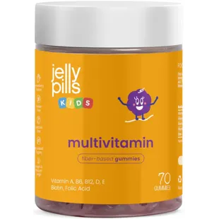 Jelly Pills Kids Multivitamin 70 Gummies Strawberry