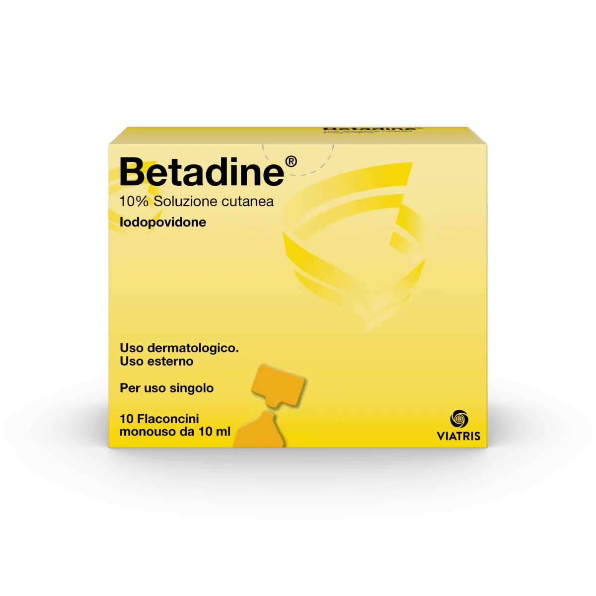 Betadine 10% Soluzione Cutanea Flaconcini Monouso 10x10 ml