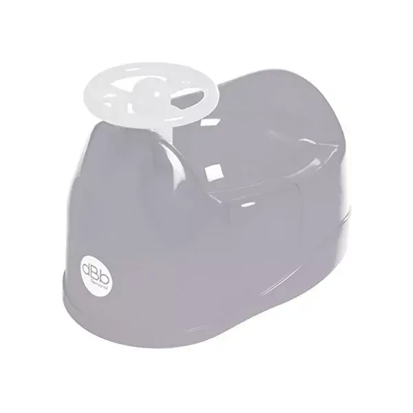 dBb Baby Booster Seat with Translucent Grey Steering Wheel