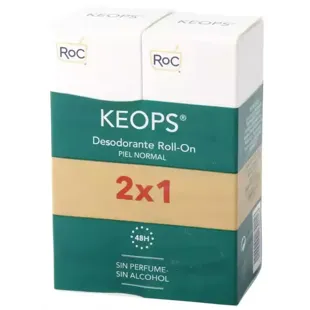 Roc Keops Deodorant Normal Skin Roll-on 2x30 ml