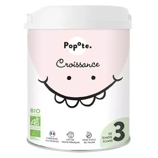Popote Croissance Latte Terza Età Bio 800g