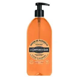 Le Comptoir du Bain Savon de Marseille Fleur d'Oranger Extra Doux 1L