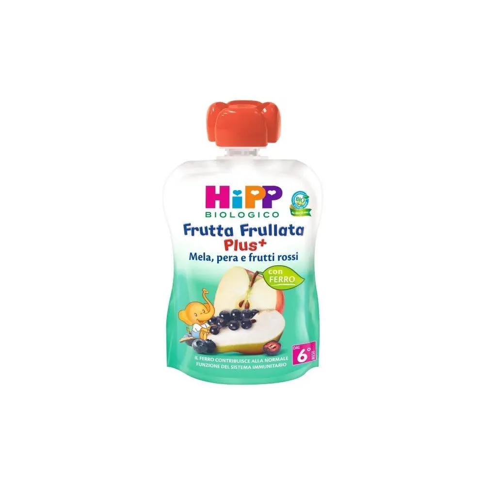 Hipp Bio Frutta Mela Pera E Frutti Rossi Con Ferro 90 G