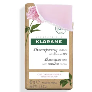 Klorane Shampoo Sólido Peônia Orgânica 80 gr